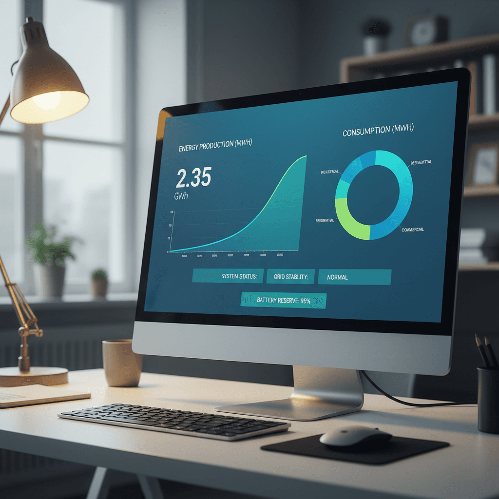 Panel de monitoreo en tiempo real del sistema solar