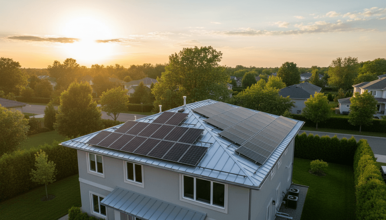 Paneles solares Growatt instalados en tejado de Alicante